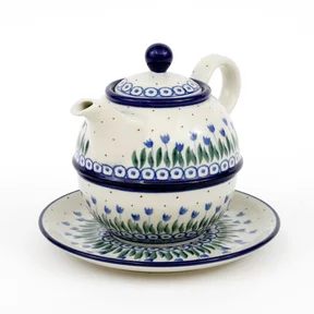 Komplet do herbaty C01 0,6l <br> 490AX Tulipany